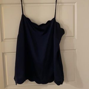 Scalloped Banana Republic Top